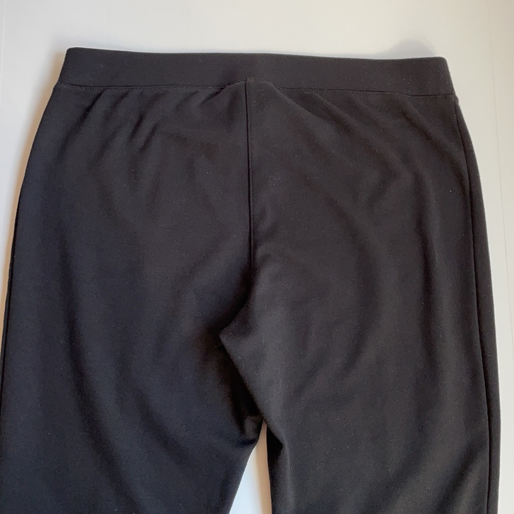Metaphor pleated front heavyweight stretch knit skinny pants size large - Picture 4 of 6